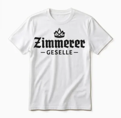 Zimmermann Geselle Zimmerer Unisex T-Shirt - White
