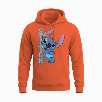 Lilo & Stitch Posing Unisex Hoodie - Orange