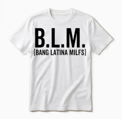Blm Bang Latina Milfs Unisex T-Shirt - White