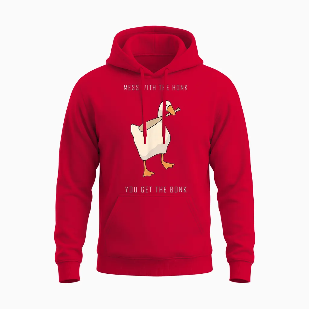 Untitled Goose Game Lustiges Familienspiel Unisex Hoodie in Red