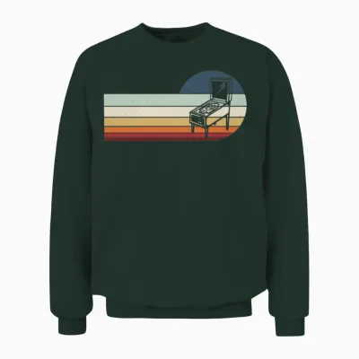 Retro Colorful Gaming Unisex Sweatshirt - Forest
