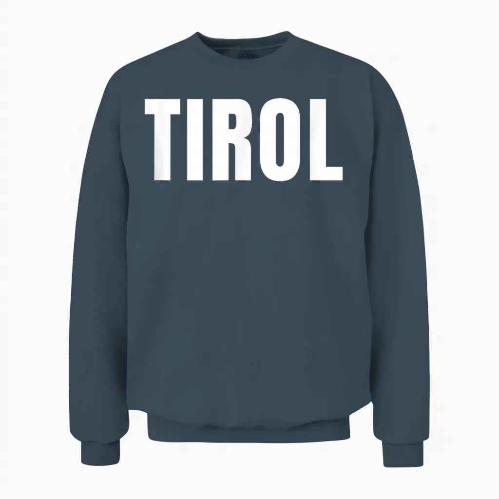 Tyrol Dj Apres Ski Outfit It's Time to Celebrate Tyrol Unisex Sweatshirt in Dark Heather