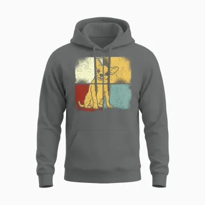 Chihuahua Chihuahueño Retro Unisex Hoodie - Graphite Heather