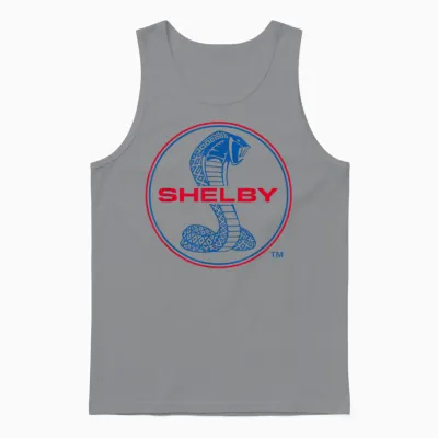 Klassisches Shelby Super Snake Logo Unisex Tank Top - Sport Grey