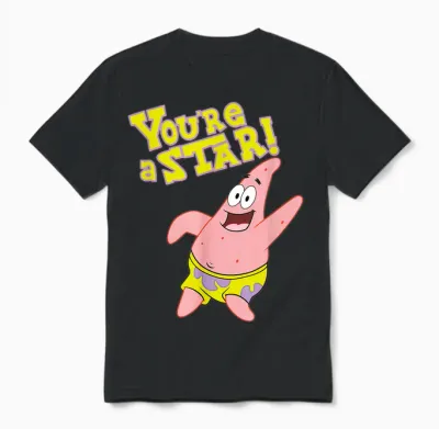Patrick Star - You're a Star! Unisex T-Shirt - Black