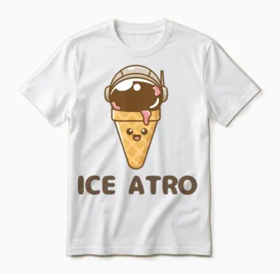 Designice Atro Retro Unisex T-Shirt - White
