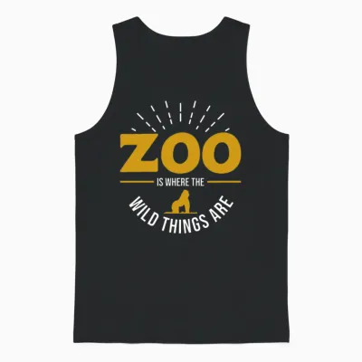Zoo Keeper Unisex Tank Top - Black