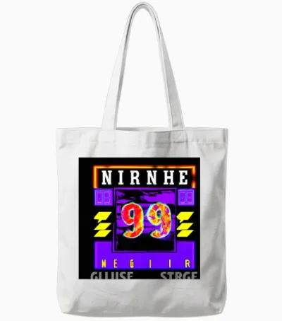 Retro Redux Tote Bags - White