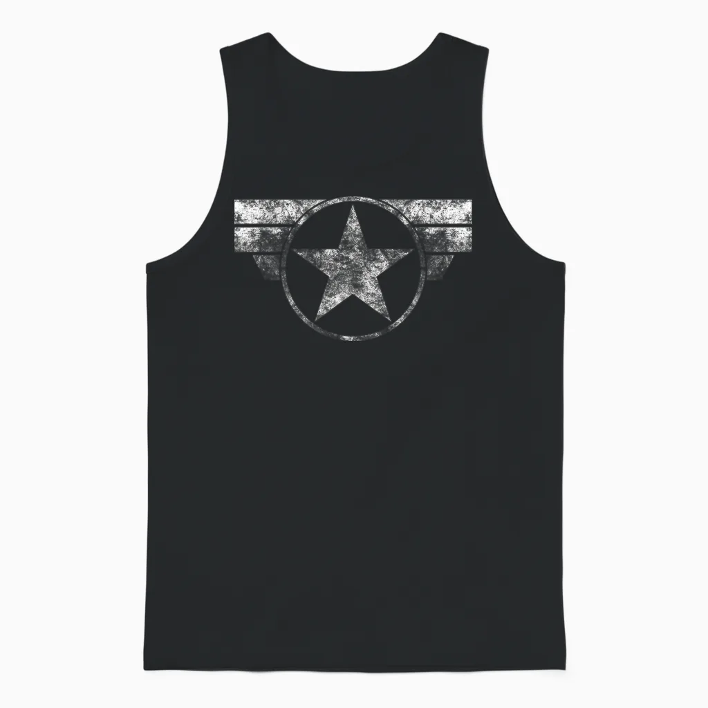 Marvel Captain America Stealth Logo T-Shirt, Black, S Unisex Tank Top in Black