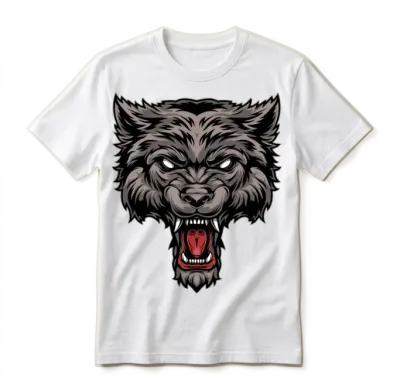 Mad Bear Unisex T-Shirt - White