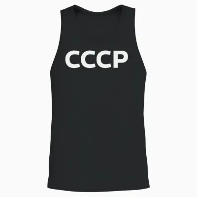 Ussr ссср Unisex Tank Top - Black
