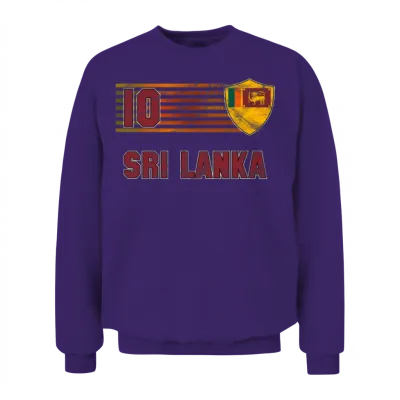 Sri Lanka Unisex Sweatshirt - Purple