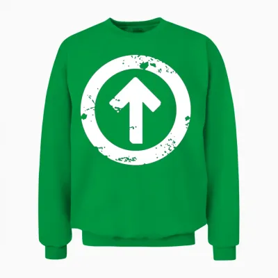 Above the Influence Unisex Sweatshirt - Irish Green