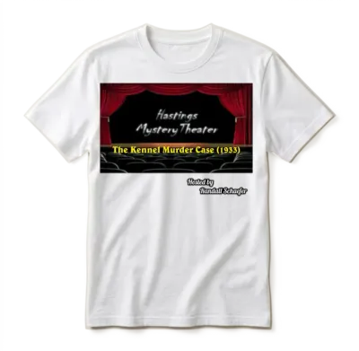 The Kennel Murder Case (1933) Movie Unisex T-Shirt - White