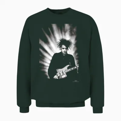 Robert Smith the Cure Prayer Tour Von Phil Nicholls Unisex Sweatshirt - Forest