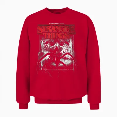 Stranger Things Vecna Mindflayer Unisex Sweatshirt - Red