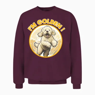 Cool Dog Unisex Sweatshirt - Maroon