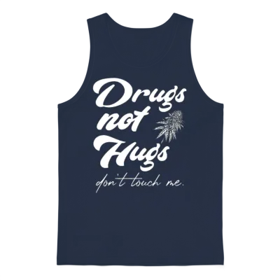 It's Just Weed Funny Sayings Unisex Tank Top - Navy