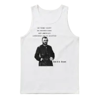 Gen Grant Design 1 Unisex Tank Top - White – 1