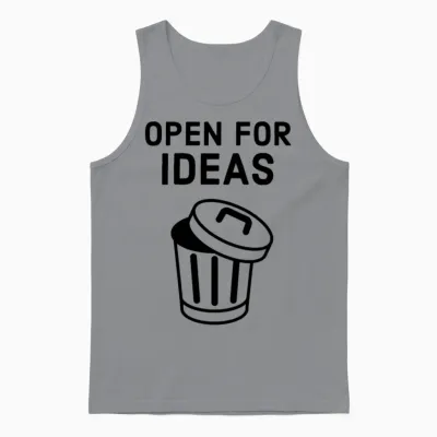 Funny Quotes, Funny Quotes, Cool Quote, Cool Quote Unisex Tank Top - Sport Grey