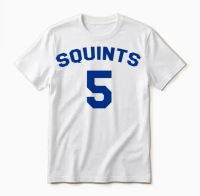 The Sandlot - Squints Jersey Unisex T-Shirt - White
