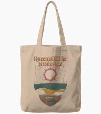 Queens of the Age of Pierre Doom Dune Tote Bags - Natural