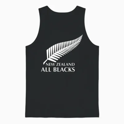 New Zealand All Blacks Unisex Tank Top - Black