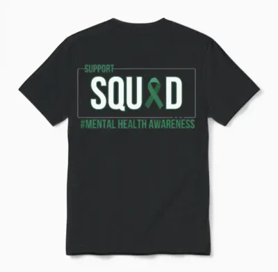 Mental Health Awareness Mental Health Awareness Unisex T-Shirt - Black