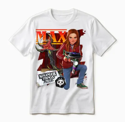 Stranger Things Tales from '85 Max Unisex T-Shirt - White