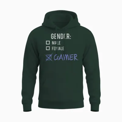 Gender: Gamer! Unisex Hoodie - Forest