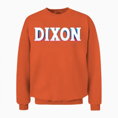 Retro - Dixon Unisex Sweatshirt - Orange