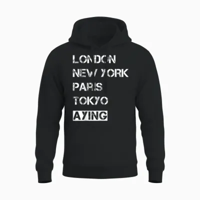 Meine Heimat Aying! Geburtsort & Heimatliebe Aying Unisex Hoodie - Black