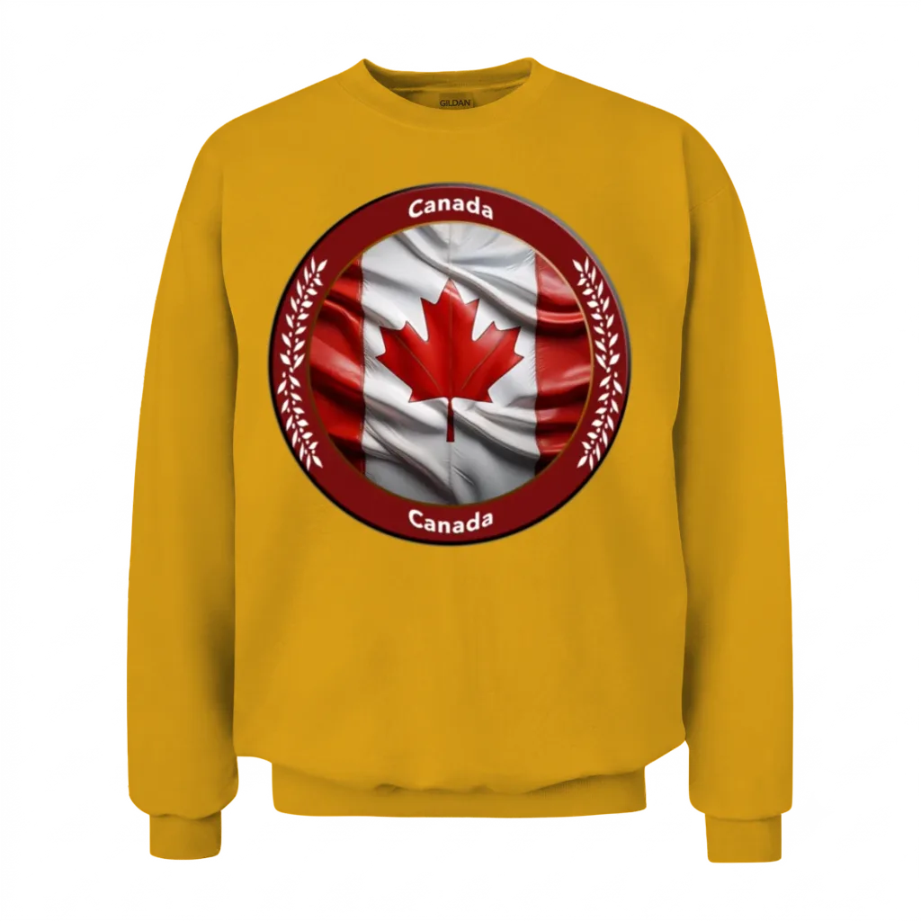 Canada Unisex Sweatshirt - Gold