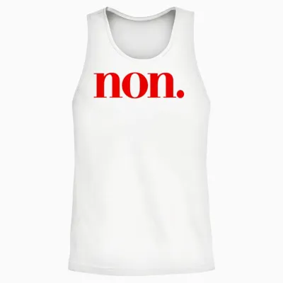 Nein. - Französisch Frankreich Unisex Tank Top - White