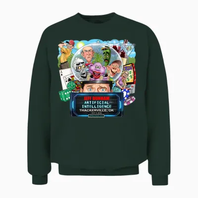 Jeff Dunham Thackerville, Ok (2026) Unisex Sweatshirt - Forest