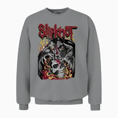 Slipknot Brain Reaper Unisex Sweatshirt - Sport Grey