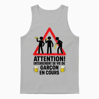 Bachelor Party Funny Team Evg Married Unisex Tank Top - Ash