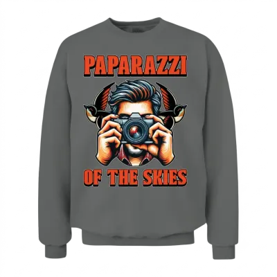 Bird Photography Paparazzi of the Nature Lover Unisex Sweatshirt - Graphite Heather