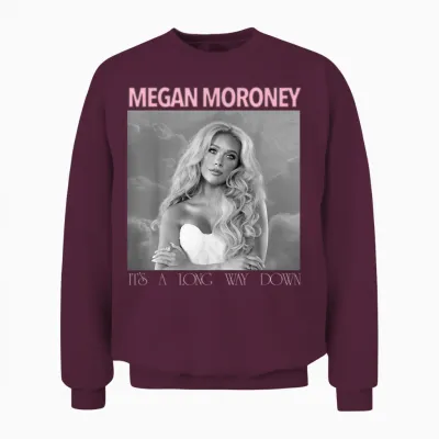 Megan Moroney Cloud 9 Photo Unisex Sweatshirt - Maroon