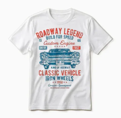 Retro Classic Car Stuff Herren Oldtimer Unisex T-Shirt - White