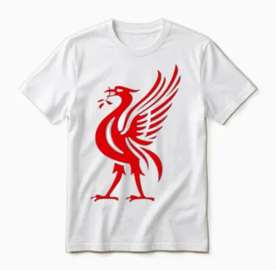 Liverpool Liver Bird Unisex T-Shirt - White