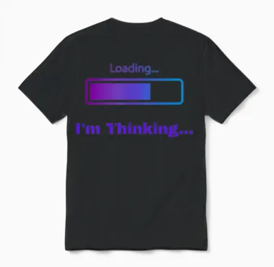 Loading... Funny Quotes Unisex T-Shirt - Black