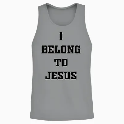 I Belong to Jesus Unisex Tank Top - Sport Grey