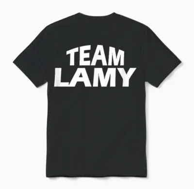 Funny Team Lamy T-Shirt, Black Unisex T-Shirt - Black