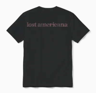 Official Mgk Lost Americana Photo Back Unisex T-Shirt - Black