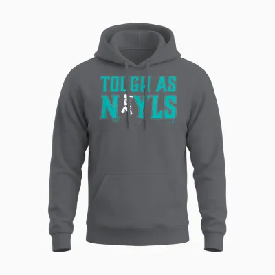 Josh Naylor - Tough as Nayls - Seattle Baseball Unisex Hoodie - Charcoal