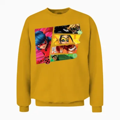 Miraculous Superheroes Unisex Sweatshirt - Gold