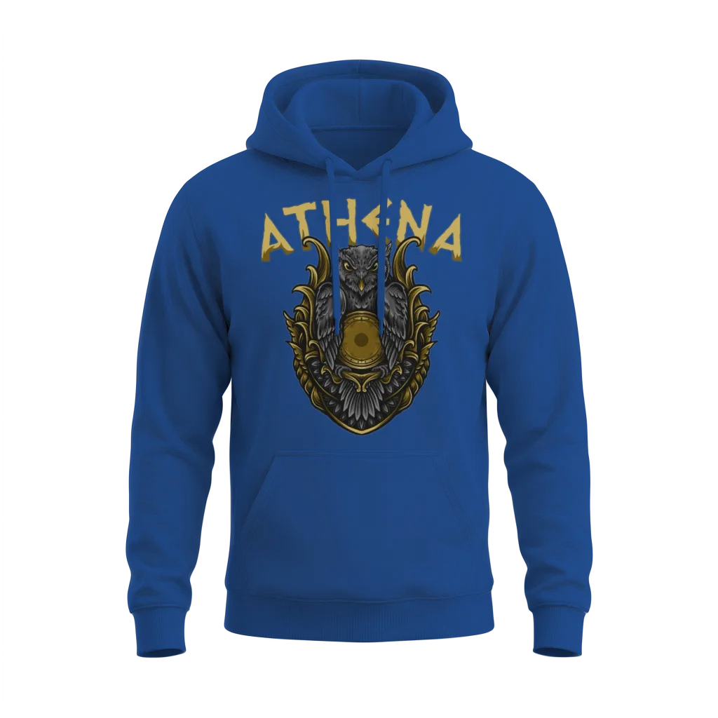 Athena Greek Mythology Unisex Hoodie - Royal
