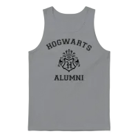 Harry Potter Hogwarts Alumni Unisex Tank Top - Sport Grey – 1