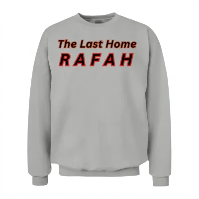 The Last Home Rafah Unisex Sweatshirt - Ash